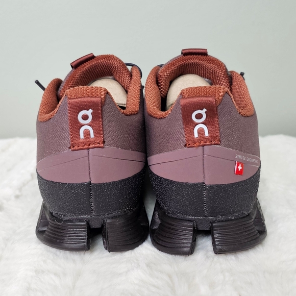 On Running Women's Cloud Dip Shoes sz 6.5US/ 37.5EU GRAPE/PEBBLE (& Extra Laces) - Picture 5 of 12